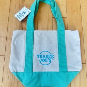 Trader Joe's Mini Canvas Tote Bag